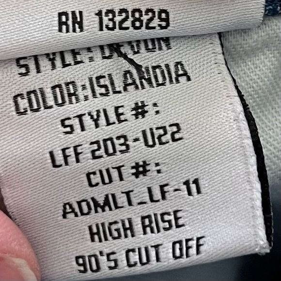 LOVERS AND FRIENDS NWT HIGH RISE 90s CUTOFF SHORTS SIZE 30 Y2K TRENDY - Picture 8 of 13